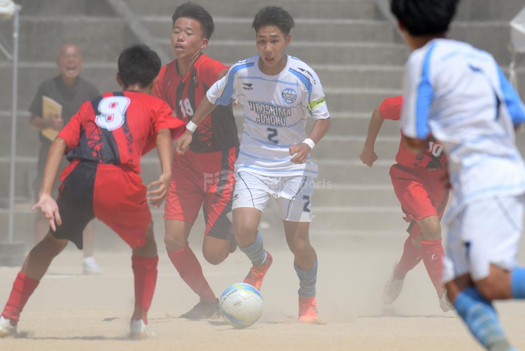 広島城北 vs 宮島工業① 高校サッカー選手権