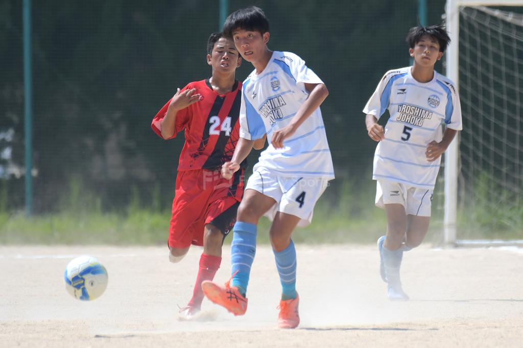 広島城北 vs 宮島工業② 高校サッカー選手権