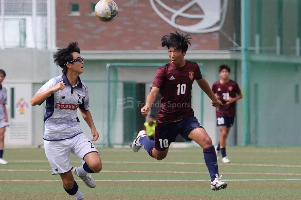 修道 ー 盈進　②【高校サッカー選手権】