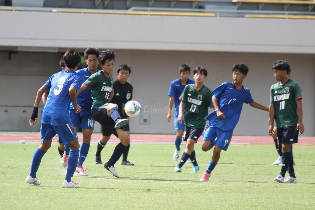 呉港 ー 広島観音　【高校サッカー選手権】