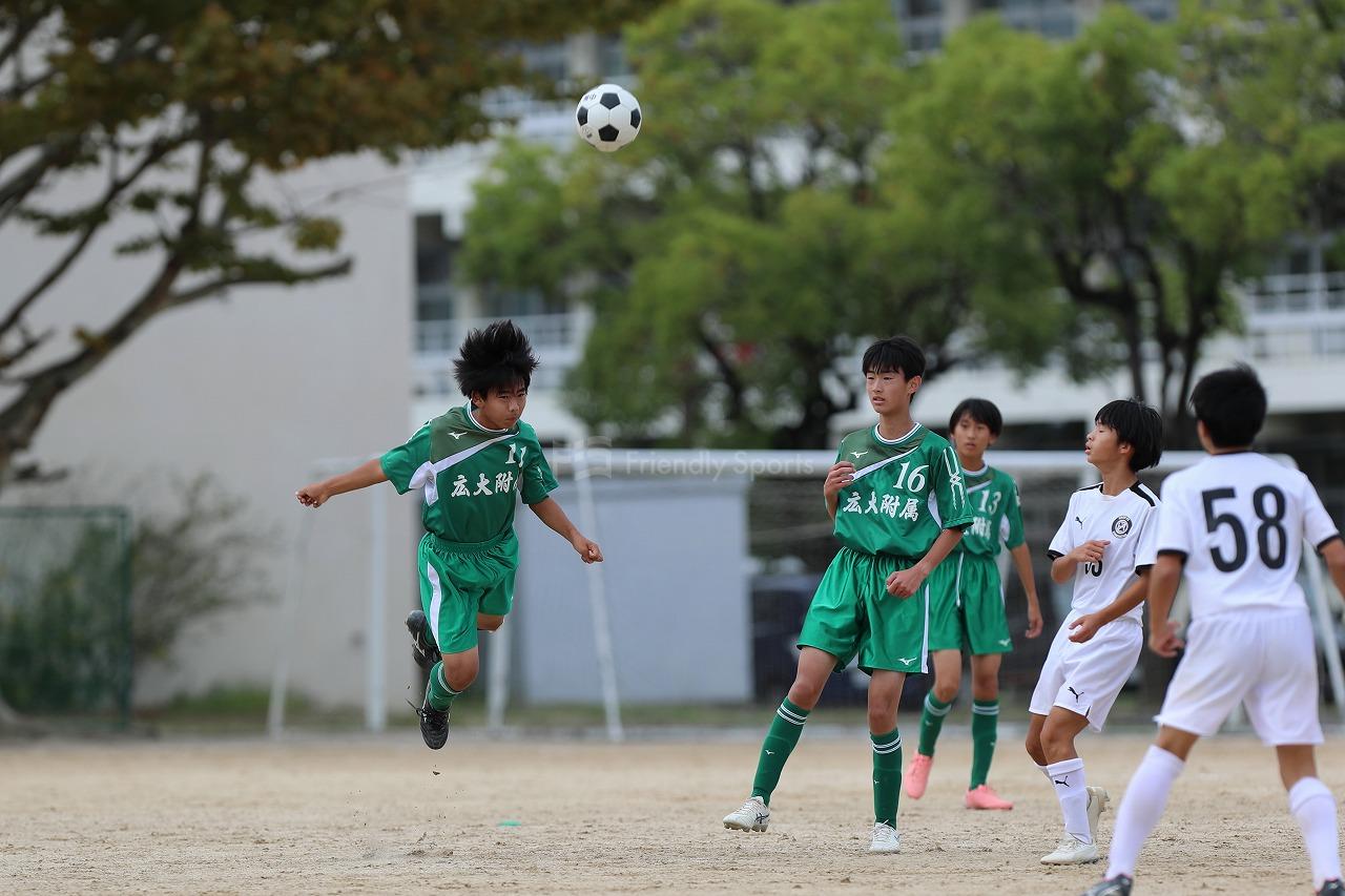 10月27日試合結果 附属が首位突破【広島市南区予選】￼