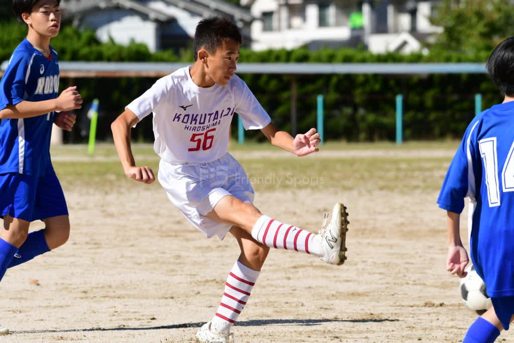 国泰寺 vs 幟町 中学校新人サッカー大会(中・安芸区)