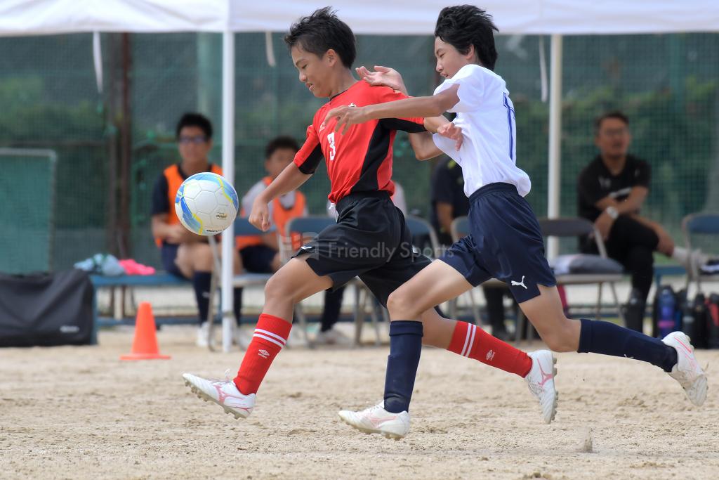 東原 vs 安西・安佐南 中学校新人サッカー大会(安佐南区)