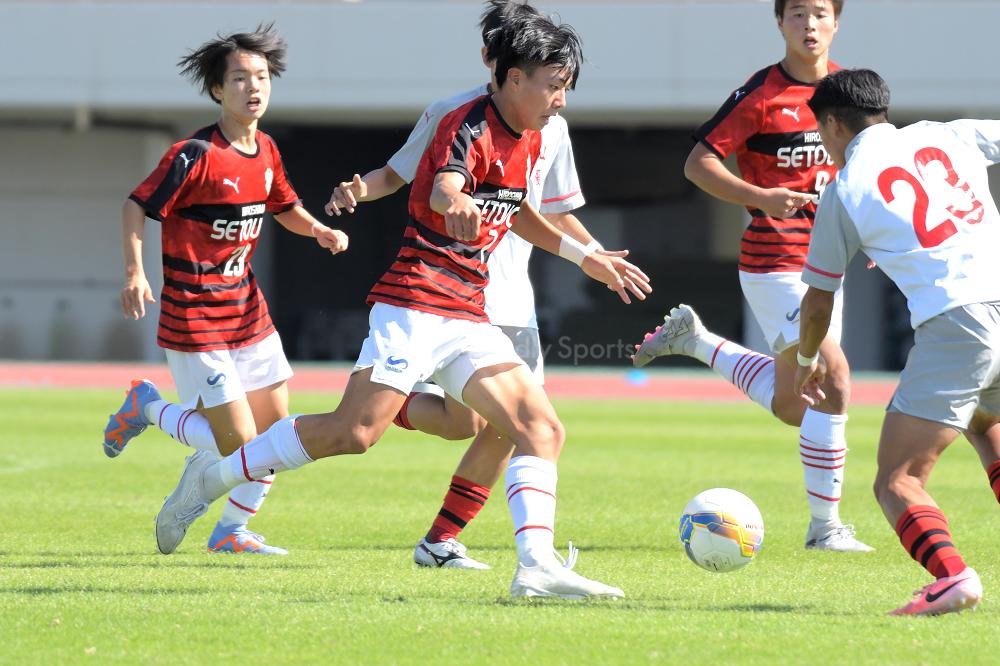 瀬戸内 vs 山陽① 高校サッカー選手権