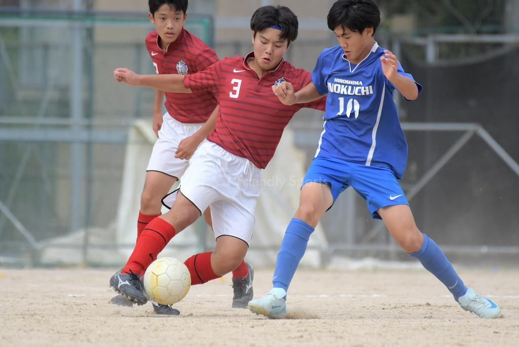 井口 vs 広島学院 中学校新人戦(西区)