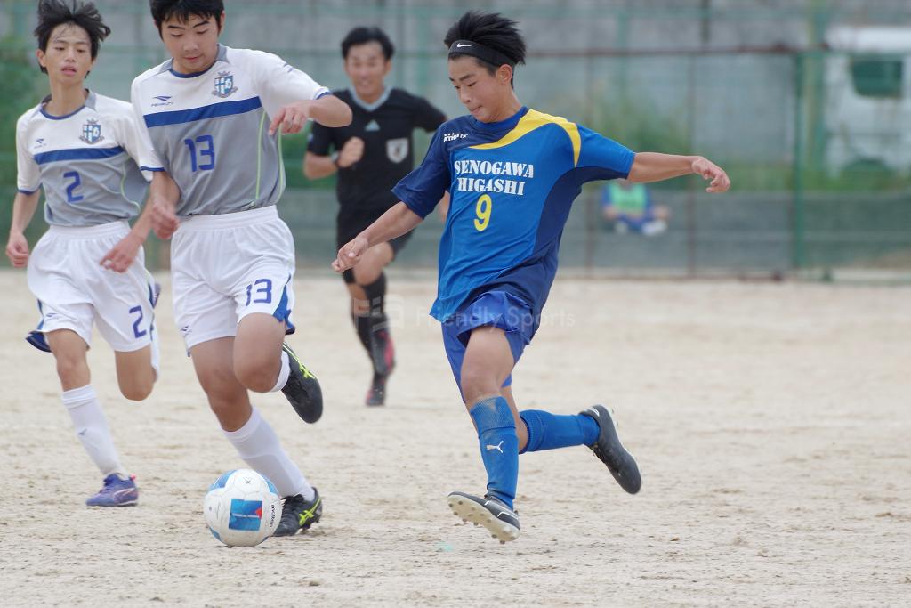 瀬野川東 vs 五日市南 中学校新人戦(広島市)