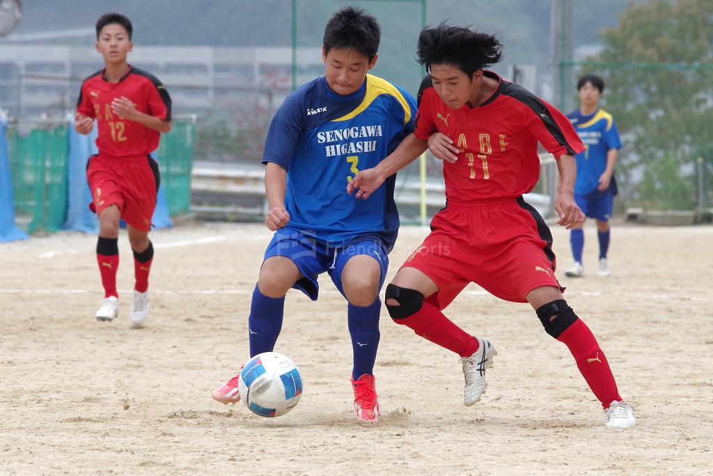 決勝戦は戸坂vs瀬野川東に決まる　広島市大会　【第４回 広島県中学校新人大会(サッカーの部)】