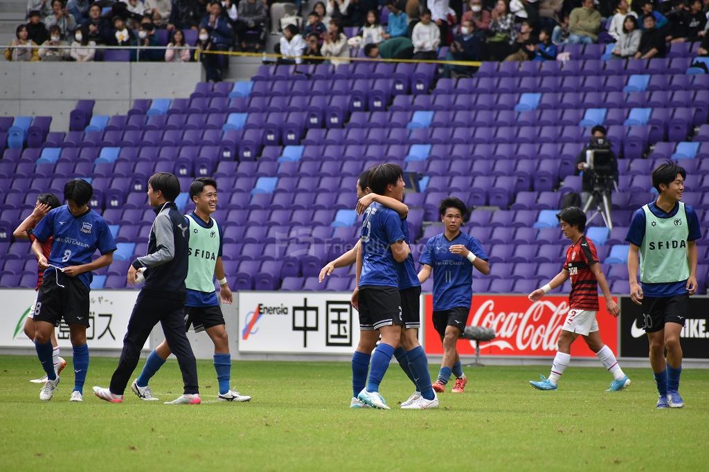 広島国際学院VS瀬戸内　③　【高校サッカー選手権】