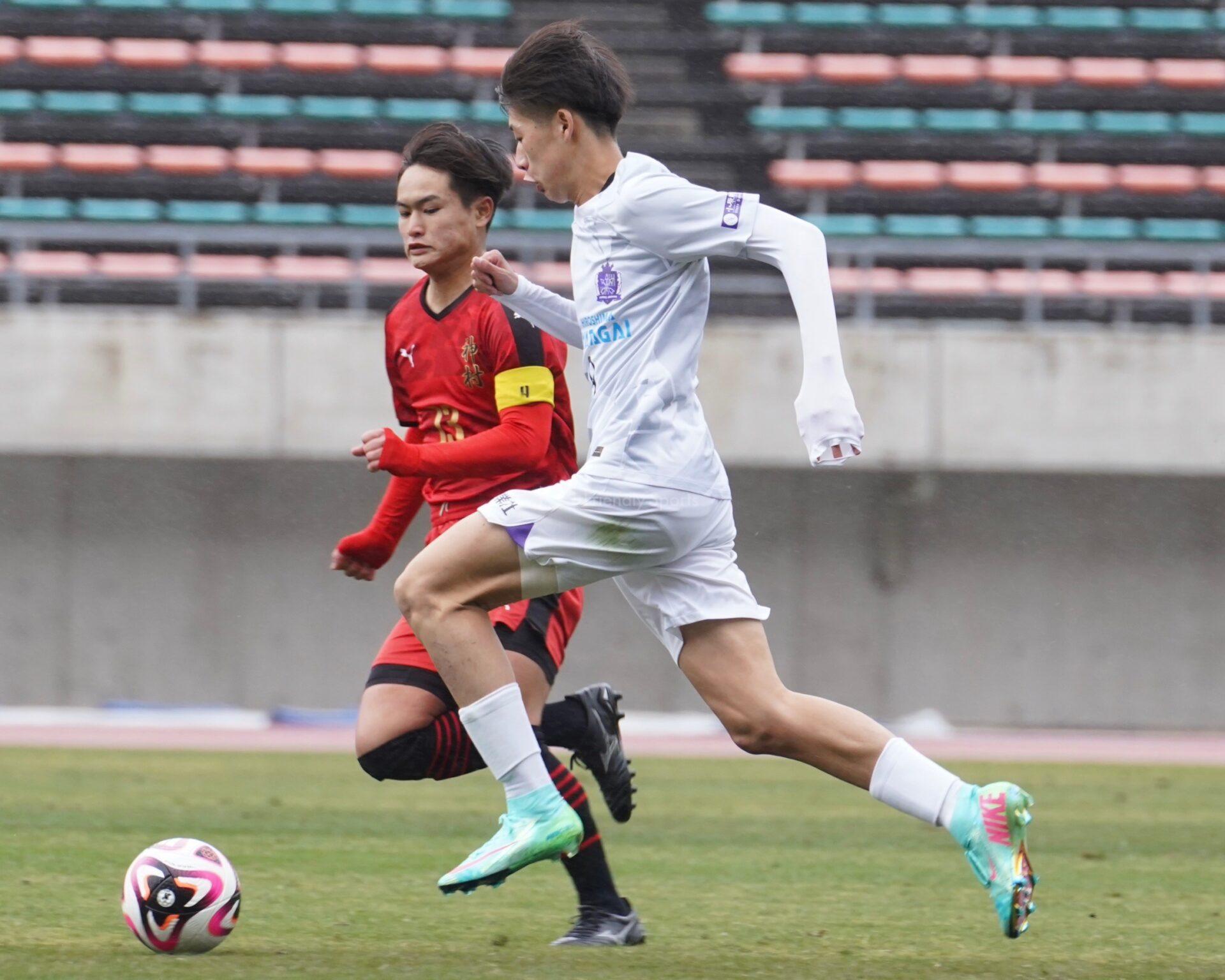 サンフレ vs 青森山田中②　【高円宮杯全日本U-15】