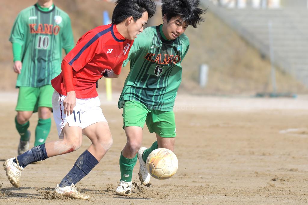 安古市 vs 賀茂② 高校サッカー新人大会