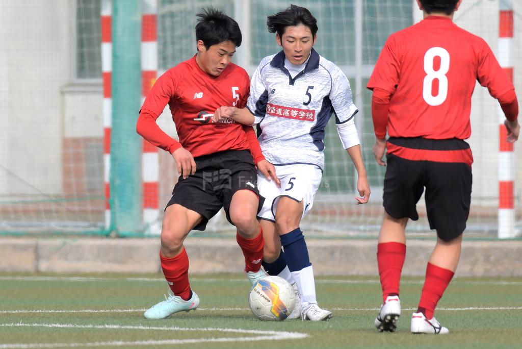 修道 vs 尾道① 高校サッカー新人大会