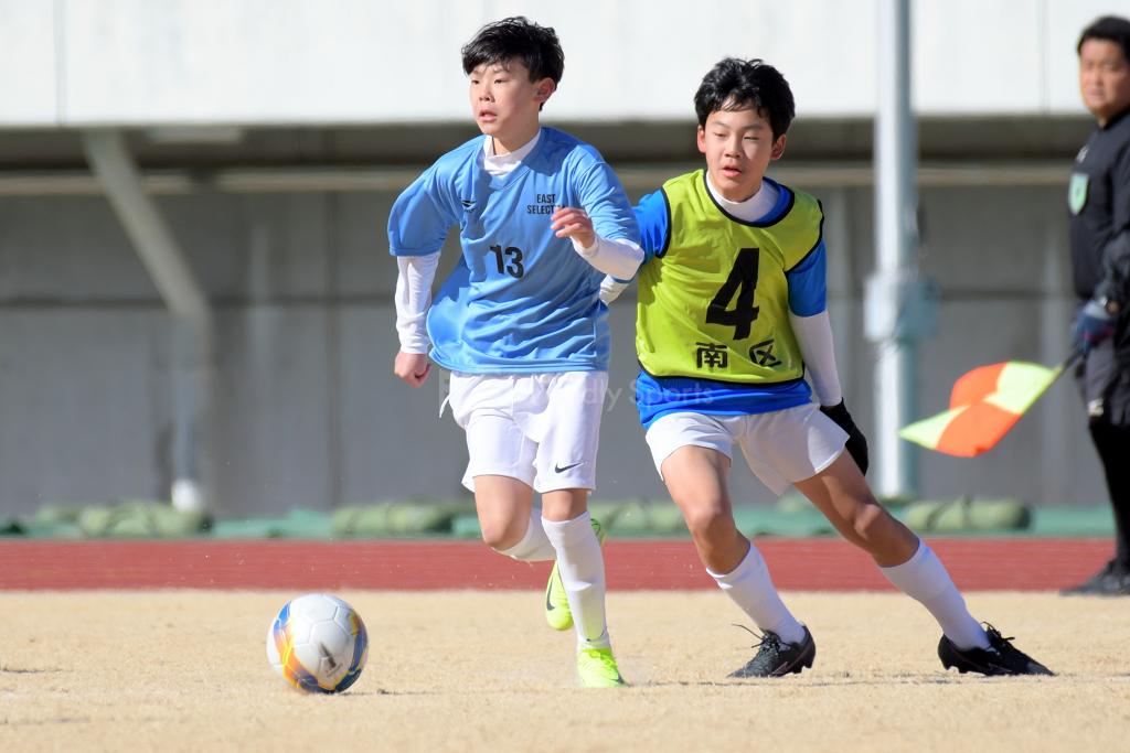 東区 vs 南区① 広島市中学1年生大会