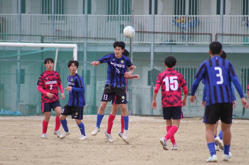 広島桜が丘 ー 広島県工　②【高校サッカー新人戦】