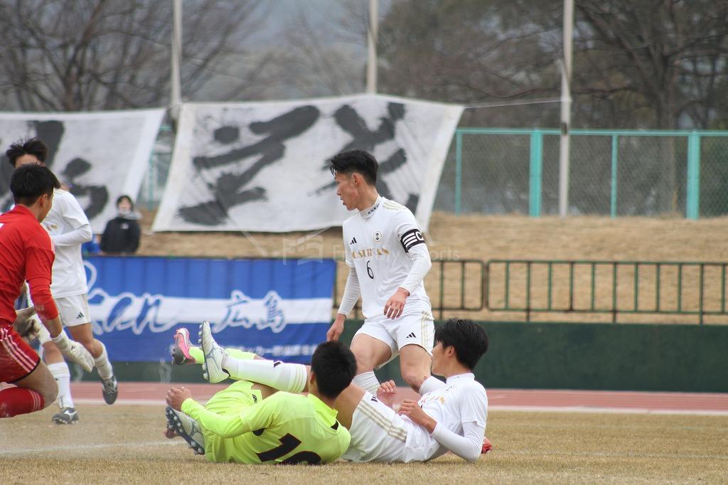 広島新庄 － 如水館　【高校サッカー新人戦】