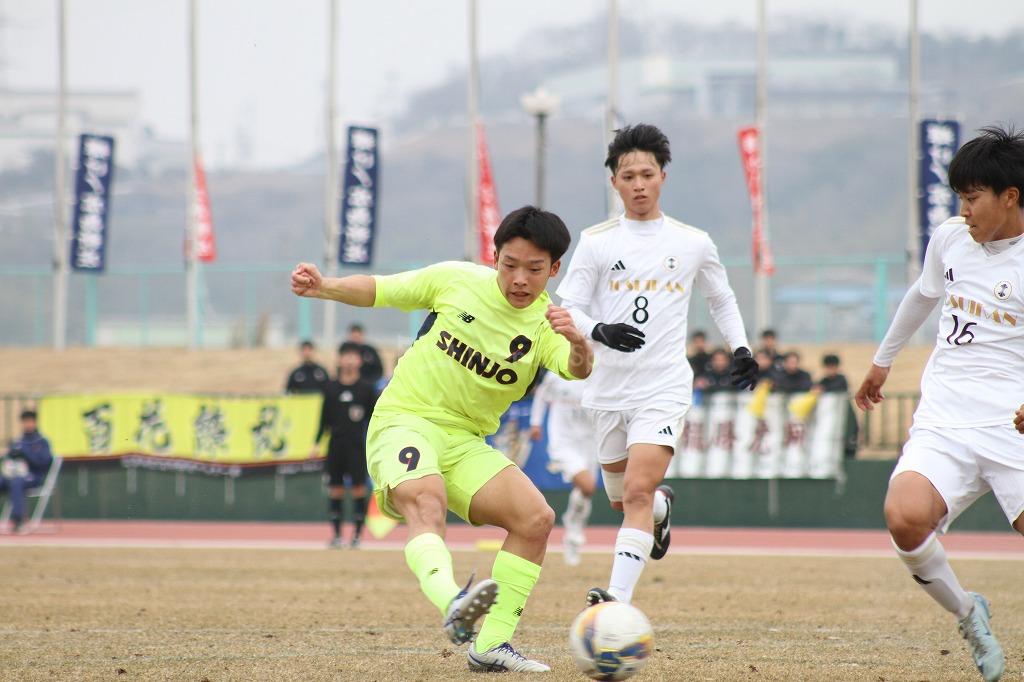 広島新庄 － 如水館　③【高校サッカー新人戦】