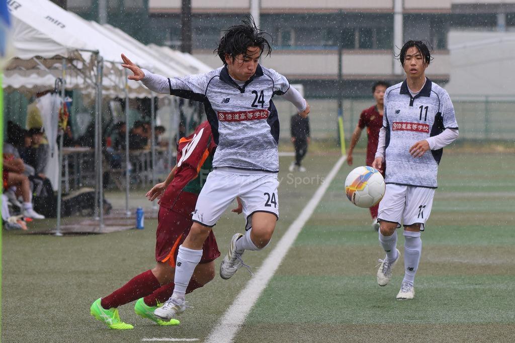 修道 ー 三原②　【高校総体 決勝T１回戦】