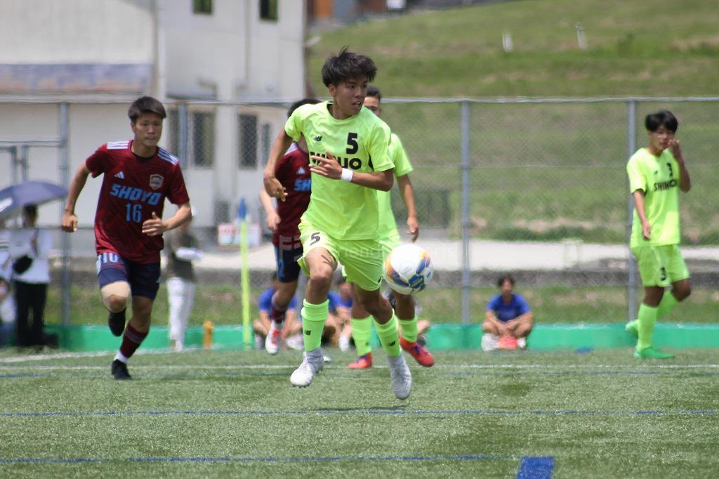 広島新庄 ー 広島翔洋④　【高校総体サッカー男子の部3回戦】