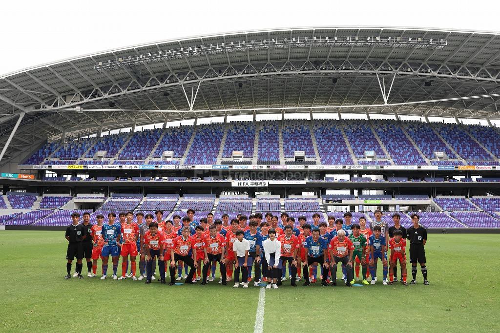 HiFA 平和祈念 2025 Balcom BMW PEACE MATCHが行われる