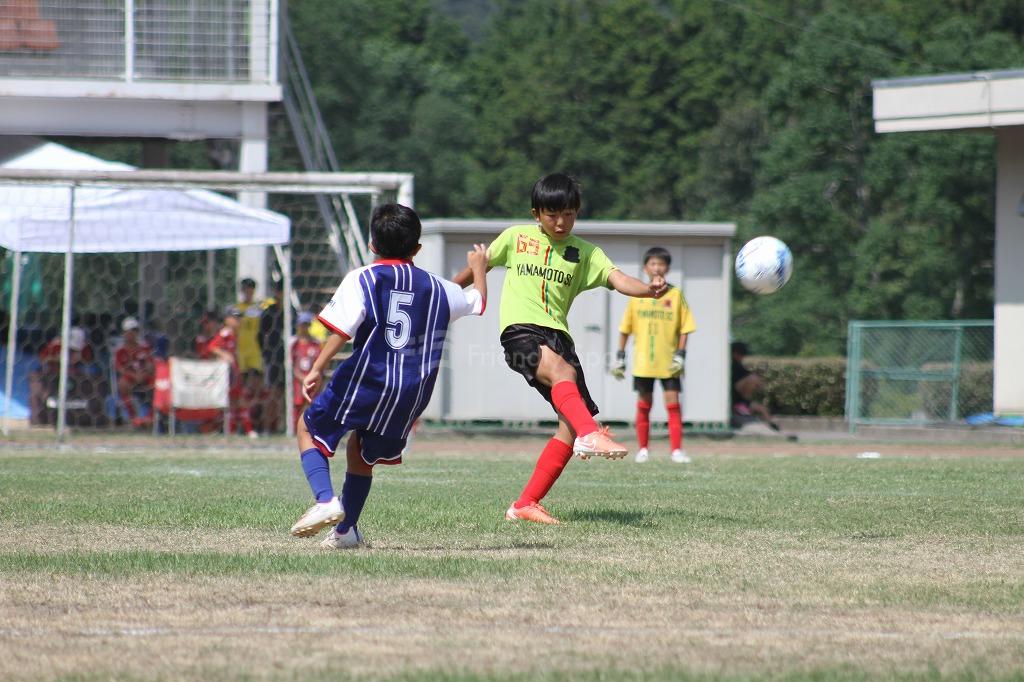 加茂 ー 山本 　③【東城ジュニアサッカーフェス】