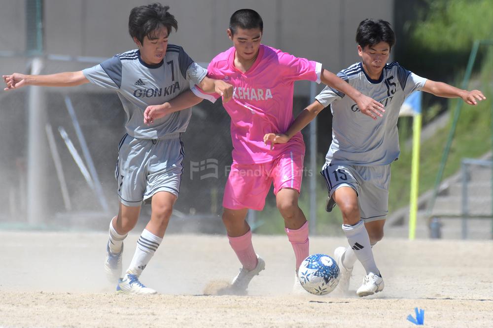 竹原 vs 祇園北 高校サッカー選手権