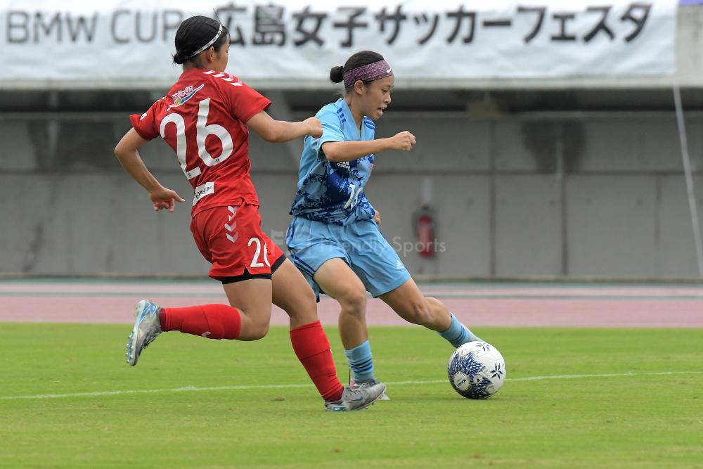 INAC神戸レオンチーナ vs U-16広島県選抜① Balcom BMW 女子サッカーフェスタ