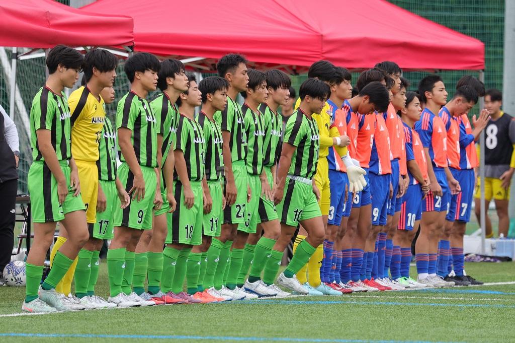 銀河学院 ー 広島皆実　【高校サッカー選手権】