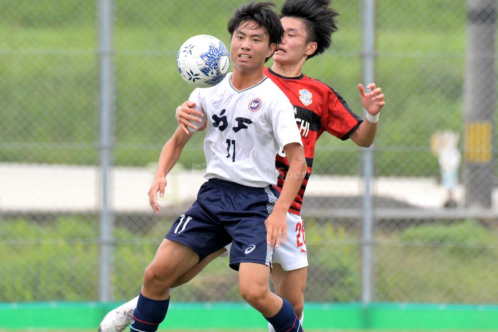 瀬戸内 vs 国泰寺① 高校サッカー選手権大会