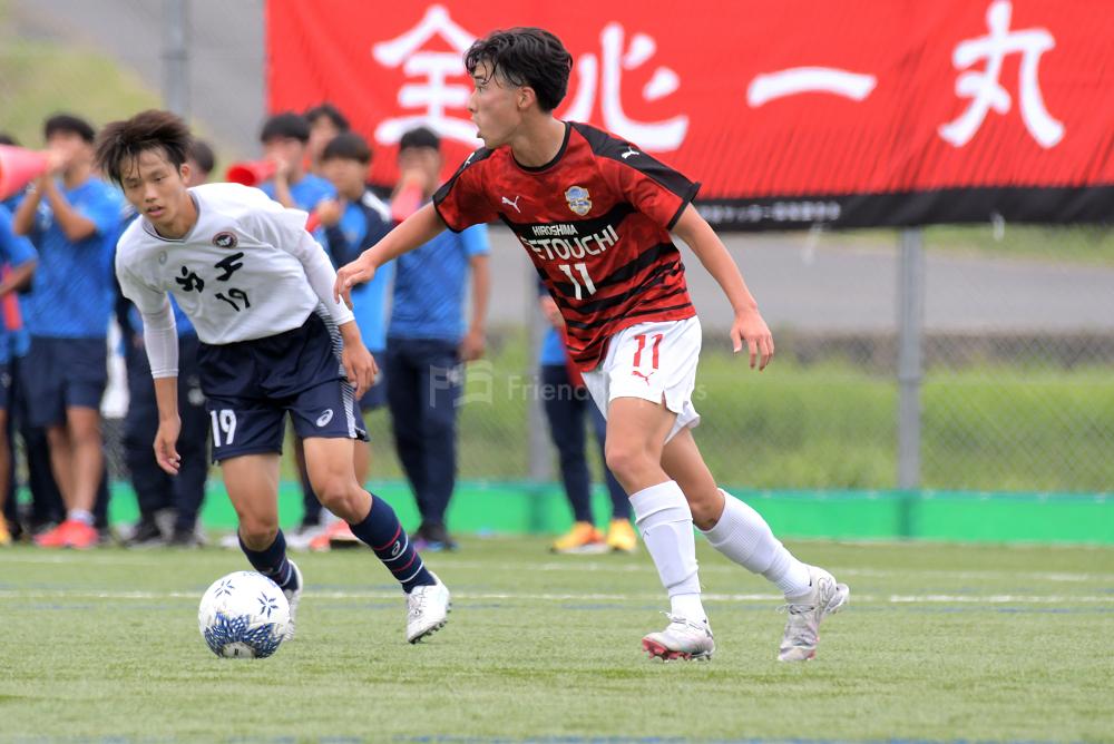 瀬戸内 vs 国泰寺③ 高校サッカー選手権大会