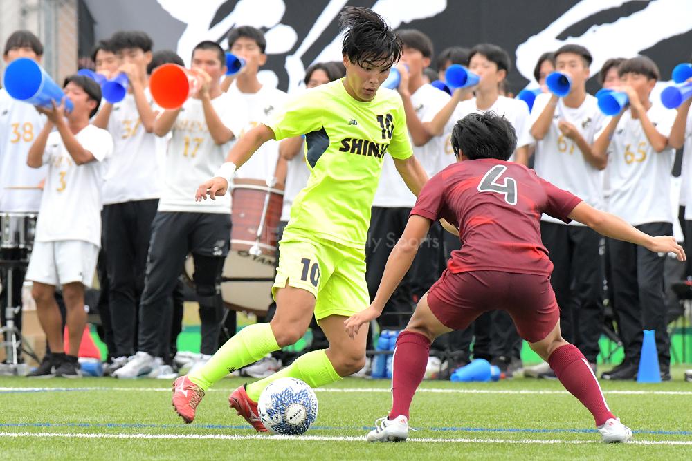 広工大高 vs 新庄③ 高校サッカー選手権大会