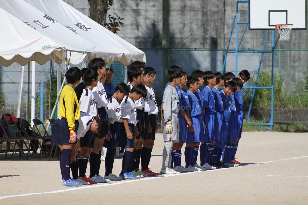 高取北・安西 ー 安佐南　【広島市中学新人大会】