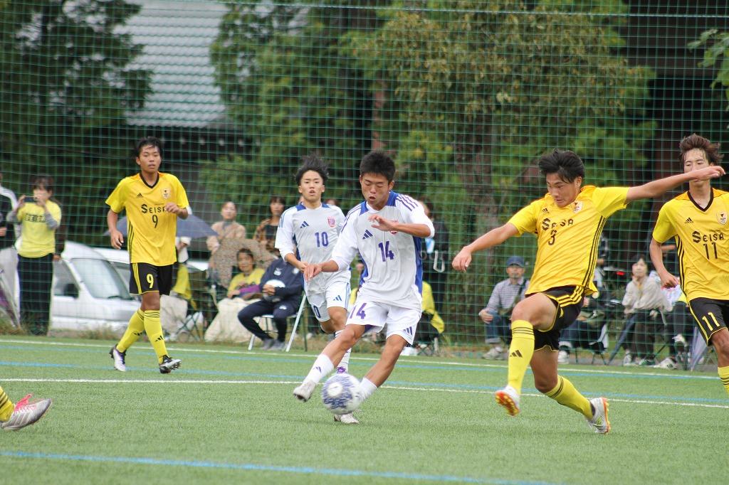 銀河学院 ー 星槎国際広島　⑤【高校サッカー選手権】