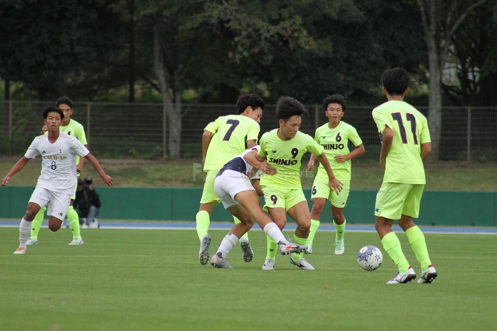 如水館 ー 広島新庄　【高校サッカー選手権】