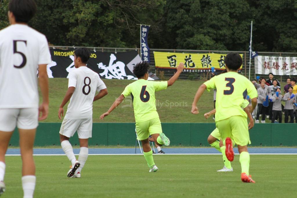 如水館 ー 広島新庄　②【高校サッカー選手権】