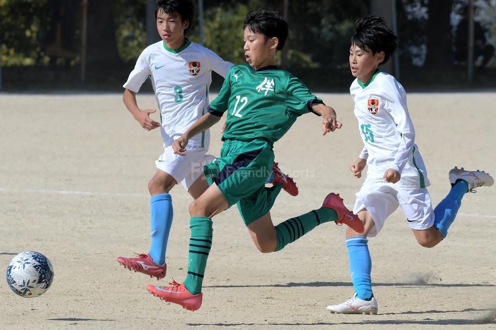 伴 vs 城山北② 広島県中学新人サッカー大会(広島市)