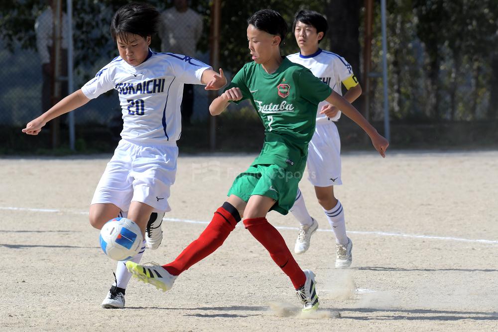 二葉 vs 五日市① 城山北 広島県中学新人サッカー大会(広島市)