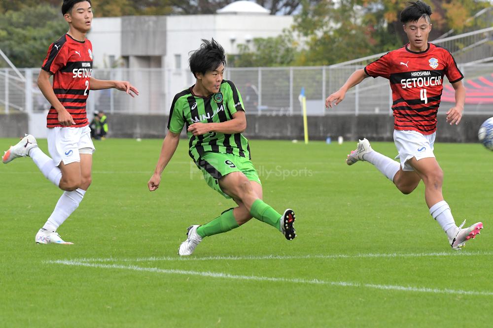 瀬戸内 vs 皆実② 高校サッカー選手権大会