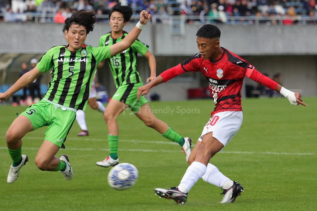 瀬戸内 － 広島皆実　④【高校サッカー選手権】
