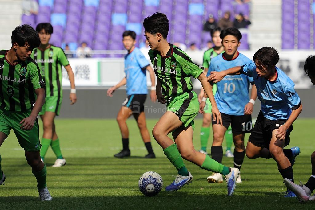広島皆実 － 沼田 　⑦【高校サッカー選手権】