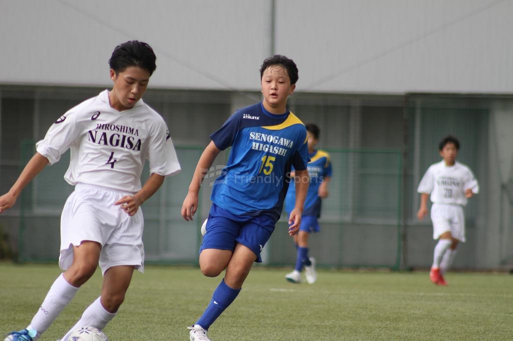 広島なぎさ － 瀬野川東　③【広島市中学サッカー新人大会】