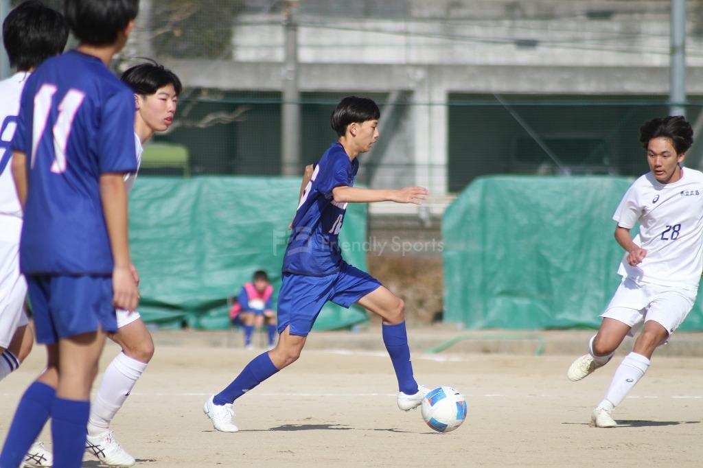 県立広島 ー 広島井口　②【高校サッカー新人大会】