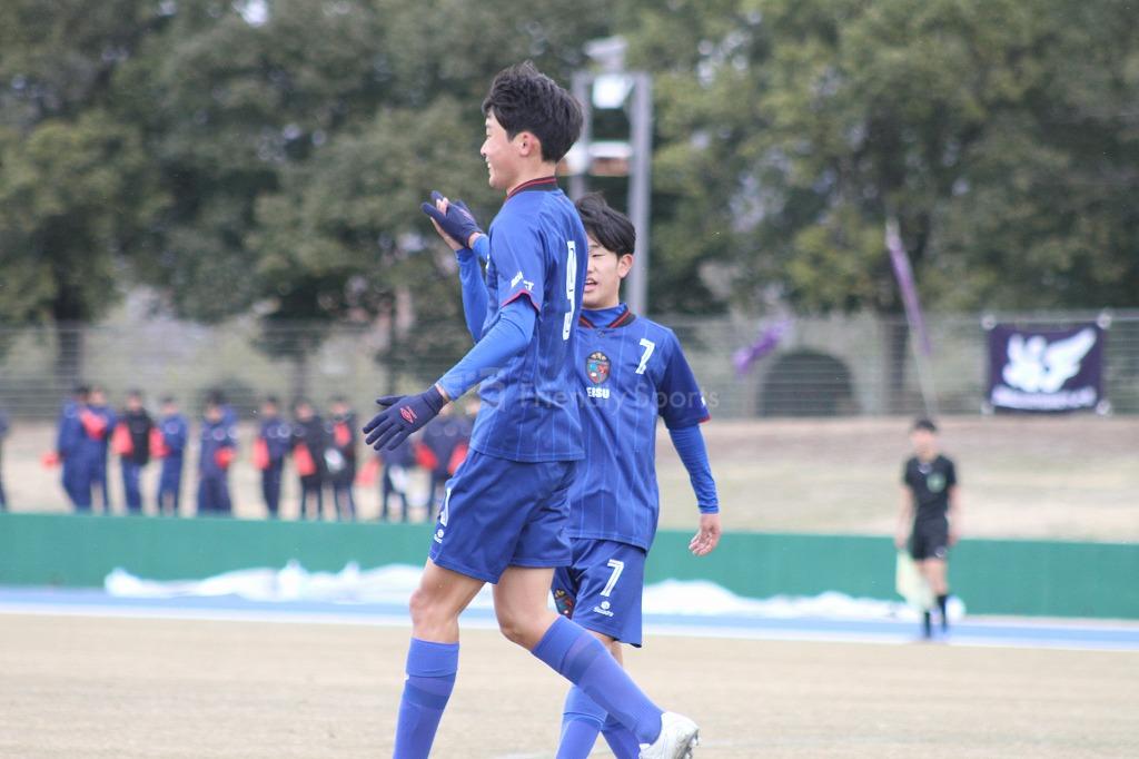 広島国泰寺 ー 英数学館　【高校サッカー新人戦】