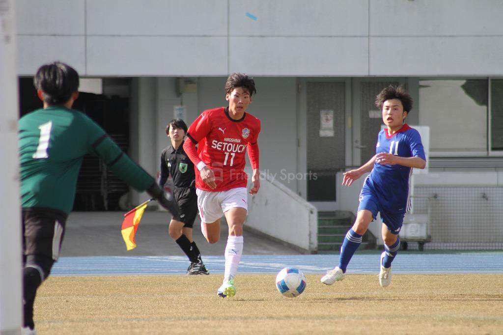 尾道北 － 瀬戸内　③【高校サッカー新人戦】