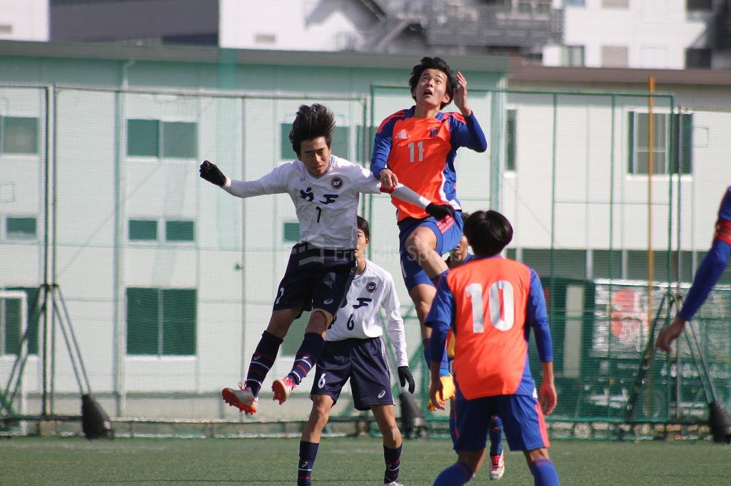 ベスト８決定　【高校サッカー新人大会】