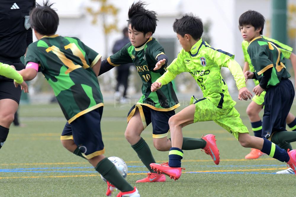 ユナイテッド vs 観音 サコダカップ 広島市小学生新人大会