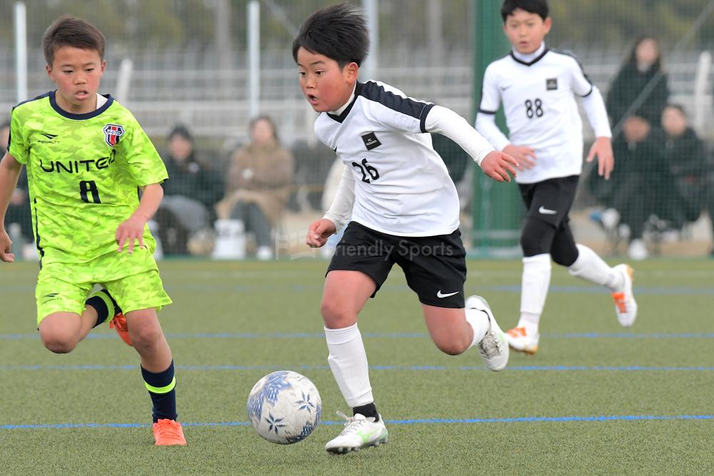 ユナイテッド vs KUSUNA サコダカップ 広島市小学生新人大会