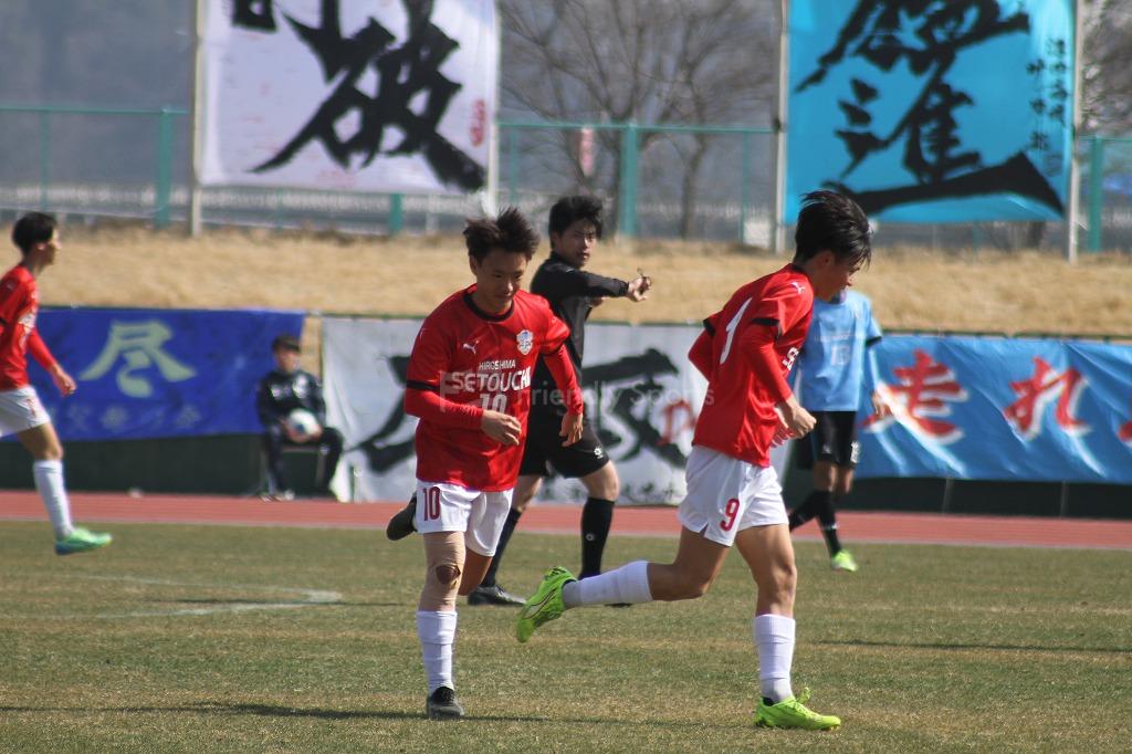 沼田 ー 瀬戸内　③【高校サッカー新人戦】