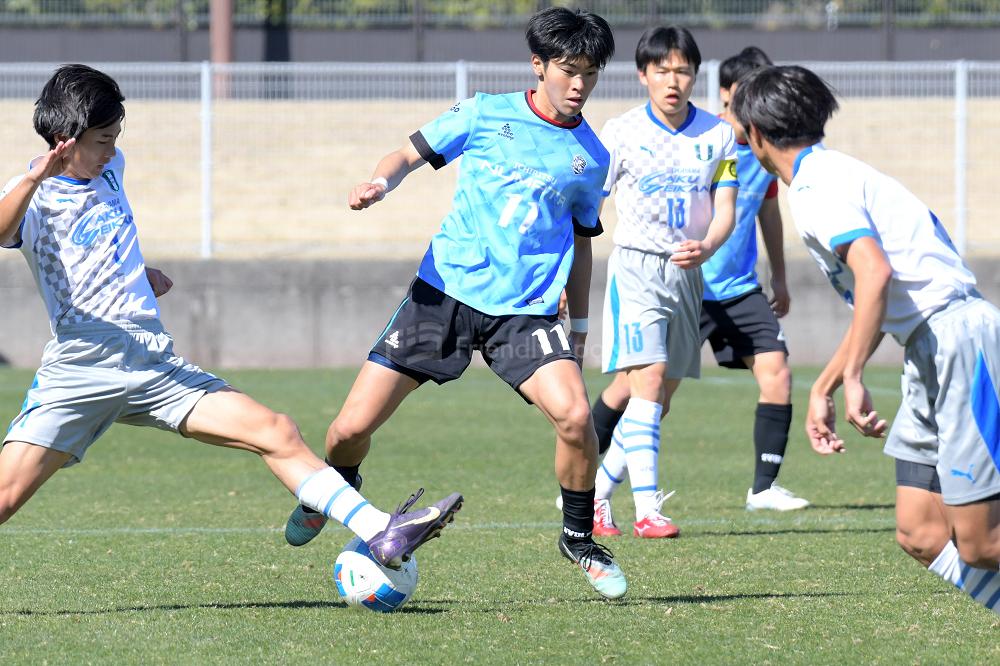 沼田 vs 岡山学芸館 中国高等学校サッカー新人大会