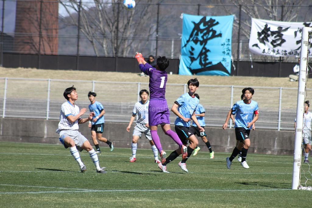 岡山学芸館 ー 沼田　②【中国高校サッカー新人大会】
