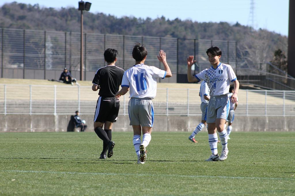 岡山学芸館 ー 沼田　③【中国高校サッカー新人大会】