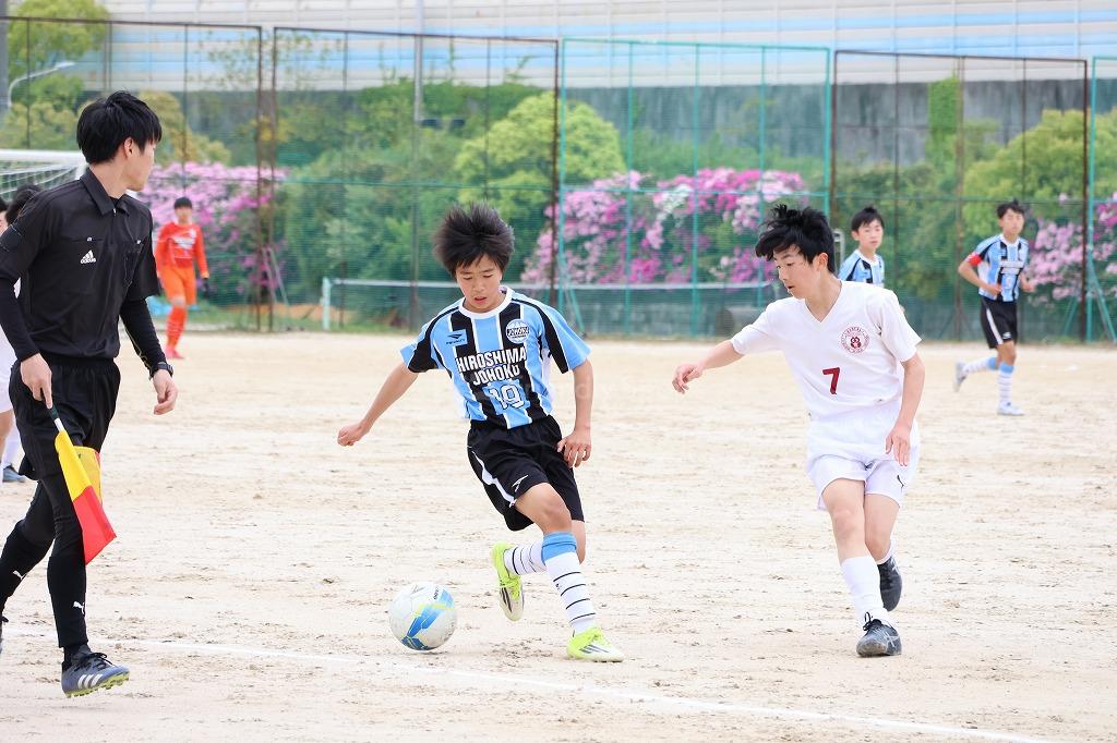 広島城北 － 早稲田・船越　③【広島県中学校選手権広島地区予選】